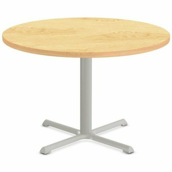 Special-T Table, Round, 42in Dia x 29in, Gray Base/Crema Maple Top SCTSTAR242GCM